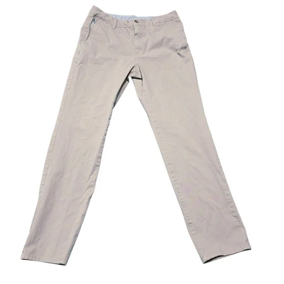 Bonobos Mens 32x32 Beige Cotton Blend Lightweight Casual Chino Pants - Picture 10 of 10
